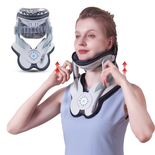 Neck and Shoulder Relaxer – Chiropractic Cervical Traction Pillow for Posture Correction & Tension Relief