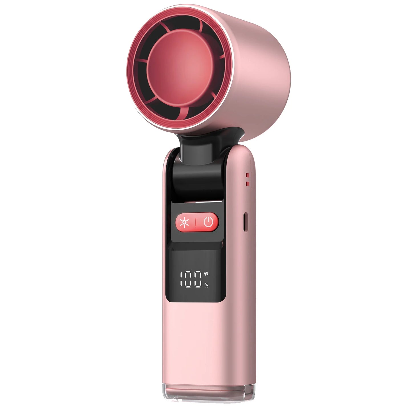 ❄️ 100 Turbos Chilled Ice Sensation – Super Mini USB Fan with Digital Display