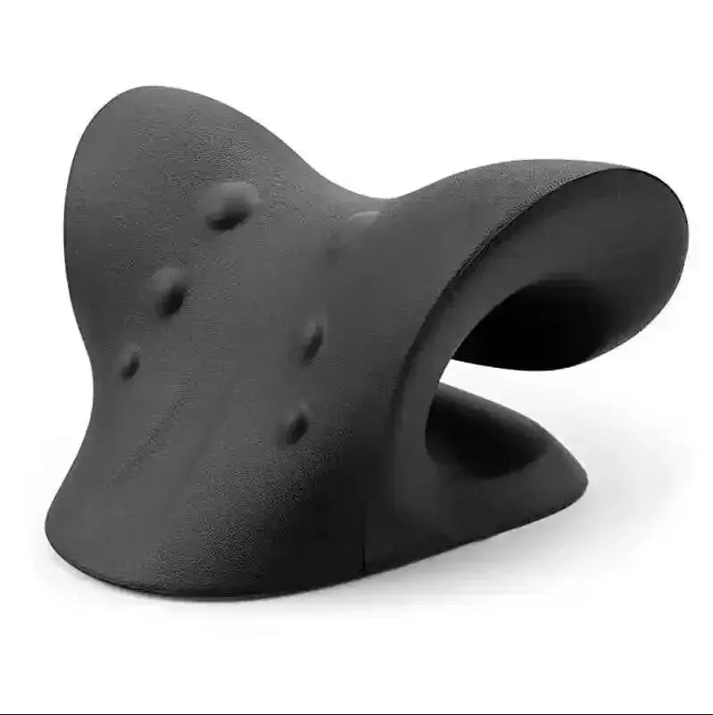 Neck and Shoulder Traction Pillow – Cervical Spine Stretcher for Pain Relief, Muscle Relaxation & Posture Correction