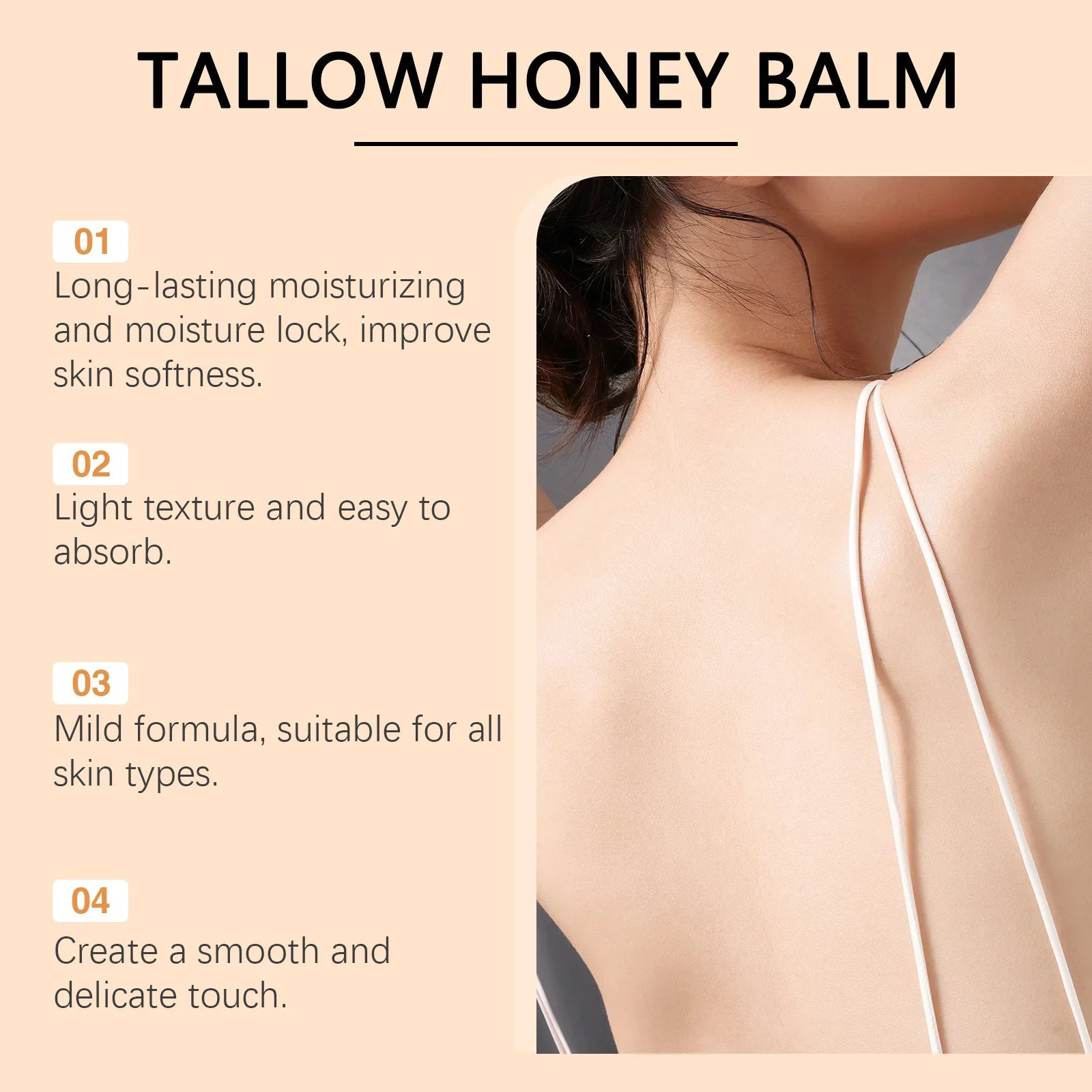 Anti-Aging Beef Tallow Cream – Lifts, Firms & Brightens Skin, Fights Sagging & Dark Spots