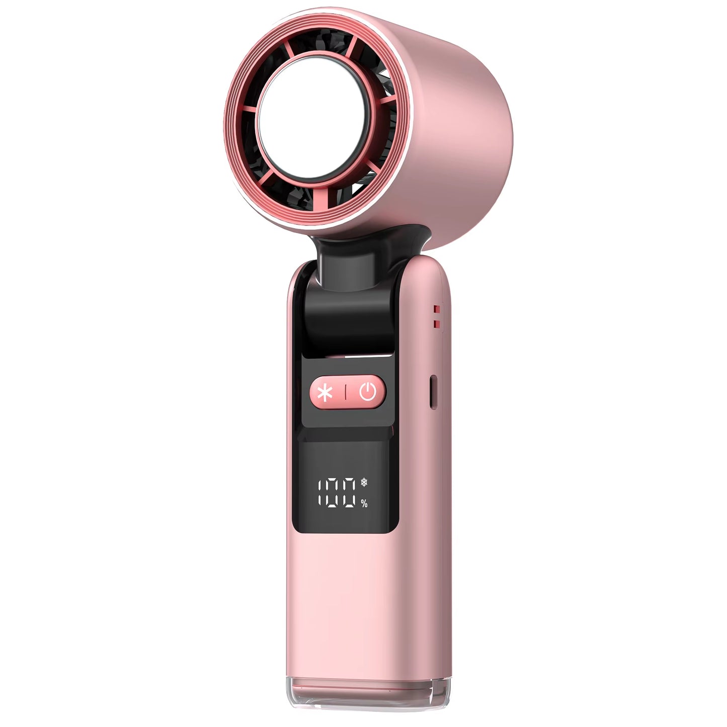 ❄️ 100 Turbos Chilled Ice Sensation – Super Mini USB Fan with Digital Display